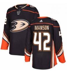 Mens Adidas Anaheim Ducks 42 Josh Manson Premier Black Home NHL Jersey Mens Adidas Anaheim Ducks 42 Josh Manson Premier Black Home NHL Jersey