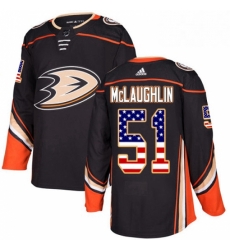 Mens Adidas Anaheim Ducks 51 Blake McLaughlin Authentic Black USA Flag Fashion NHL Jersey Mens Adidas Anaheim Ducks 51 Blake McLaughlin Authentic Black USA Flag Fashion NHL Jersey