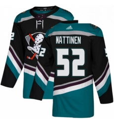 Mens Adidas Anaheim Ducks 52 Julius Nattinen Authentic Black Teal Third NHL Jersey Mens Adidas Anaheim Ducks 52 Julius Nattinen Authentic Black Teal Third NHL Jersey