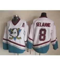 NHL Anaheim Ducks #8 Teemu Selanne white jerseys restore ancient ways NHL Anaheim Ducks #8 Teemu Selanne white jerseys restore ancient ways