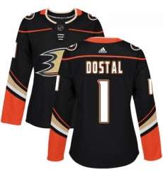 Womens Adidas Anaheim Ducks 1 Lukas Dostal Authentic Black Home NHL Jersey Womens Adidas Anaheim Ducks 1 Lukas Dostal Authentic Black Home NHL Jersey