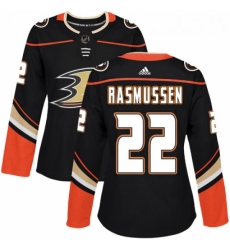 Womens Adidas Anaheim Ducks 22 Dennis Rasmussen Premier Black Home NHL Jersey Womens Adidas Anaheim Ducks 22 Dennis Rasmussen Premier Black Home NHL Jersey