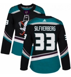 Womens Adidas Anaheim Ducks 33 Jakob Silfverberg Authentic Black Teal Third NHL Jersey Womens Adidas Anaheim Ducks 33 Jakob Silfverberg Authentic Black Teal Third NHL Jersey