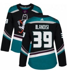Womens Adidas Anaheim Ducks 39 Joseph Blandisi Authentic Black Teal Third NHL Jersey Womens Adidas Anaheim Ducks 39 Joseph Blandisi Authentic Black Teal Third NHL Jersey