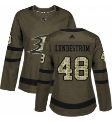 Womens Adidas Anaheim Ducks 48 Isac Lundestrom Authentic Green Salute to Service NHL Jersey Womens Adidas Anaheim Ducks 48 Isac Lundestrom Authentic Green Salute to Service NHL Jersey