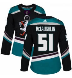 Womens Adidas Anaheim Ducks 51 Blake McLaughlin Authentic Black Teal Third NHL Jersey Womens Adidas Anaheim Ducks 51 Blake McLaughlin Authentic Black Teal Third NHL Jersey
