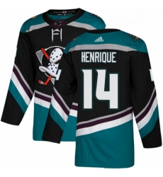 Youth Adidas Anaheim Ducks 14 Adam Henrique Authentic Black Teal Third NHL Jersey Youth Adidas Anaheim Ducks 14 Adam Henrique Authentic Black Teal Third NHL Jersey