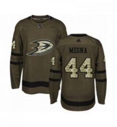 Youth Adidas Anaheim Ducks 44 Jaycob Megna Premier Green Salute to Service NHL Jersey Youth Adidas Anaheim Ducks 44 Jaycob Megna Premier Green Salute to Service NHL Jersey