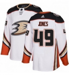 Youth Adidas Anaheim Ducks 49 Max Jones Authentic White Away NHL Jersey Youth Adidas Anaheim Ducks 49 Max Jones Authentic White Away NHL Jersey