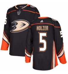 Youth Adidas Anaheim Ducks 5 Korbinian Holzer Authentic Black Home NHL Jersey Youth Adidas Anaheim Ducks 5 Korbinian Holzer Authentic Black Home NHL Jersey