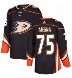 Youth Adidas Anaheim Ducks 75 Jaycob Megna Premier Black Home NHL Jersey Youth Adidas Anaheim Ducks 75 Jaycob Megna Premier Black Home NHL Jersey