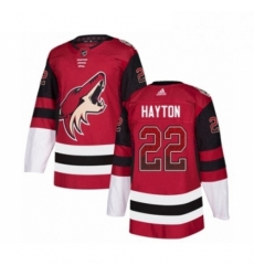 Mens Adidas Arizona Coyotes 22 Barrett Hayton Authentic Maroon Drift Fashion NHL Jerse Mens Adidas Arizona Coyotes 22 Barrett Hayton Authentic Maroon Drift Fashion NHL Jerse