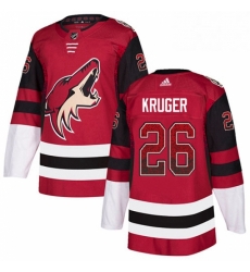 Mens Adidas Arizona Coyotes 26 Marcus Kruger Authentic Maroon Drift Fashion NHL Jersey Mens Adidas Arizona Coyotes 26 Marcus Kruger Authentic Maroon Drift Fashion NHL Jersey
