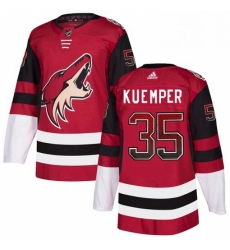 Mens Adidas Arizona Coyotes 35 Darcy Kuemper Authentic Maroon Drift Fashion NHL Jersey Mens Adidas Arizona Coyotes 35 Darcy Kuemper Authentic Maroon Drift Fashion NHL Jersey