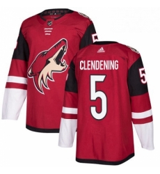 Mens Adidas Arizona Coyotes 5 Adam Clendening Authentic Burgundy Red Home NHL Jersey Mens Adidas Arizona Coyotes 5 Adam Clendening Authentic Burgundy Red Home NHL Jersey