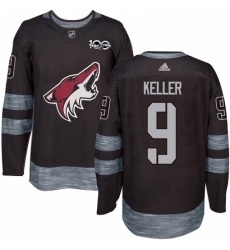 Mens Adidas Arizona Coyotes 9 Clayton Keller Authentic Black 1917 2017 100th Anniversary NHL Jersey Mens Adidas Arizona Coyotes 9 Clayton Keller Authentic Black 1917 2017 100th Anniversary NHL Jersey