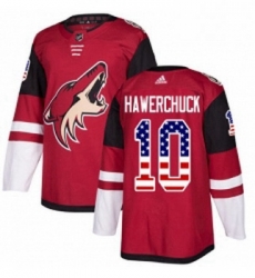 Youth Adidas Arizona Coyotes 10 Dale Hawerchuck Authentic Red USA Flag Fashion NHL Jersey Youth Adidas Arizona Coyotes 10 Dale Hawerchuck Authentic Red USA Flag Fashion NHL Jersey