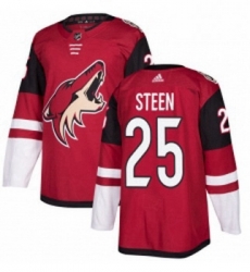 Youth Adidas Arizona Coyotes 25 Thomas Steen Premier Burgundy Red Home NHL Jersey Youth Adidas Arizona Coyotes 25 Thomas Steen Premier Burgundy Red Home NHL Jersey