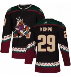 Youth Adidas Arizona Coyotes 29 Mario Kempe Authentic Black Alternate NHL Jersey Youth Adidas Arizona Coyotes 29 Mario Kempe Authentic Black Alternate NHL Jersey