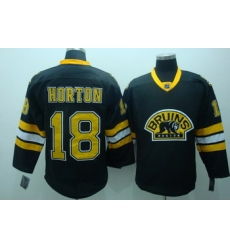 Boston Bruins 18 Nathan Horton Black Jerseys Boston Bruins 18 Nathan Horton Black Jerseys