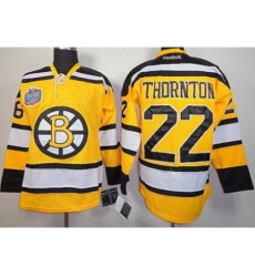 Boston Bruins 22 Shawn Thornton Yellow NHL Jerseys Boston Bruins 22 Shawn Thornton Yellow NHL Jerseys