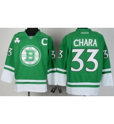 Boston Bruins 33 Zdeno Chara Green St Patty's Day NHL Jersey Boston Bruins 33 Zdeno Chara Green St Patty's Day NHL Jersey