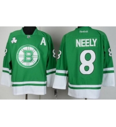 Boston Bruins 8 Cam Neely Green St Patty's Day NHL Jersey Boston Bruins 8 Cam Neely Green St Patty's Day NHL Jersey