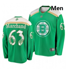 Bruins 63 Brad Marchand Green 2019 St Patrick Day Adidas Jersey Bruins 63 Brad Marchand Green 2019 St Patrick Day Adidas Jersey