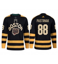 Men Boston Bruins 88 David Pastrnak Black Classic Primegreen Stitched Jersey Men Boston Bruins 88 David Pastrnak Black Classic Primegreen Stitched Jersey