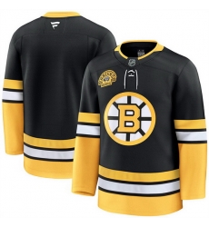 Men Boston Bruins Blank Black 100th Anniversary Stitched Hockey Jersey Men Boston Bruins Blank Black 100th Anniversary Stitched Hockey Jersey