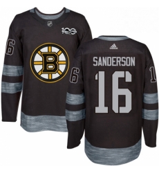Mens Adidas Boston Bruins 16 Derek Sanderson Authentic Black 1917 2017 100th Anniversary NHL Jersey Mens Adidas Boston Bruins 16 Derek Sanderson Authentic Black 1917 2017 100th Anniversary NHL Jersey