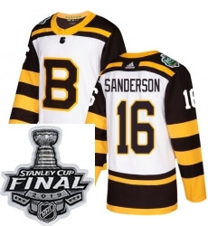 Mens Adidas Boston Bruins 16 Derek Sanderson Authentic White 2019 Winter Classic NHL Jersey Mens Adidas Boston Bruins 16 Derek Sanderson Authentic White 2019 Winter Classic NHL Jersey