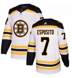Mens Adidas Boston Bruins 7 Phil Esposito Authentic White Away NHL Jersey Mens Adidas Boston Bruins 7 Phil Esposito Authentic White Away NHL Jersey