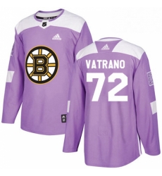 Mens Adidas Boston Bruins 72 Frank Vatrano Authentic Purple Fights Cancer Practice NHL Jersey Mens Adidas Boston Bruins 72 Frank Vatrano Authentic Purple Fights Cancer Practice NHL Jersey
