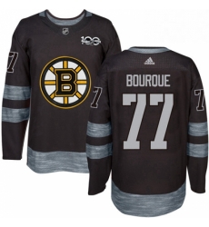 Mens Adidas Boston Bruins 77 Ray Bourque Authentic Black 1917 2017 100th Anniversary NHL Jersey Mens Adidas Boston Bruins 77 Ray Bourque Authentic Black 1917 2017 100th Anniversary NHL Jersey
