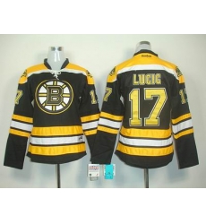 Women Boston Bruins Lucic jersey 17 Black Hockey Jersey Women Boston Bruins Lucic jersey 17 Black Hockey Jersey