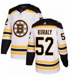 Womens Adidas Boston Bruins 52 Sean Kuraly Authentic White Away NHL Jersey Womens Adidas Boston Bruins 52 Sean Kuraly Authentic White Away NHL Jersey