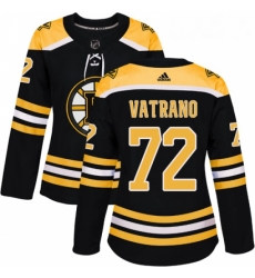 Womens Adidas Boston Bruins 72 Frank Vatrano Premier Black Home NHL Jersey Womens Adidas Boston Bruins 72 Frank Vatrano Premier Black Home NHL Jersey