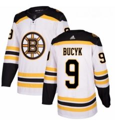 Womens Adidas Boston Bruins 9 Johnny Bucyk Authentic White Away NHL Jersey Womens Adidas Boston Bruins 9 Johnny Bucyk Authentic White Away NHL Jersey