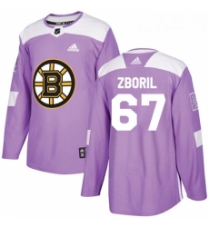 Youth Adidas Boston Bruins 67 Jakub Zboril Authentic Purple Fights Cancer Practice NHL Jersey Youth Adidas Boston Bruins 67 Jakub Zboril Authentic Purple Fights Cancer Practice NHL Jersey