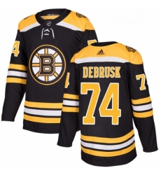 Youth Adidas Boston Bruins 74 Jake DeBrusk Authentic Black Home NHL Jersey Youth Adidas Boston Bruins 74 Jake DeBrusk Authentic Black Home NHL Jersey