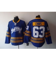 Buffalo Sabres 63 ENNIS blue 3rd hockey jerseys Buffalo Sabres 63 ENNIS blue 3rd hockey jerseys
