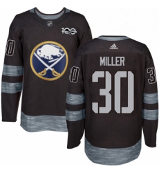 Mens Adidas Buffalo Sabres 30 Ryan Miller Premier Black 1917 2017 100th Anniversary NHL Jersey Mens Adidas Buffalo Sabres 30 Ryan Miller Premier Black 1917 2017 100th Anniversary NHL Jersey
