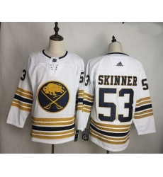 Sabres 53 Jeff Skinner White 50th Anniversary Adidas Jersey Sabres 53 Jeff Skinner White 50th Anniversary Adidas Jersey