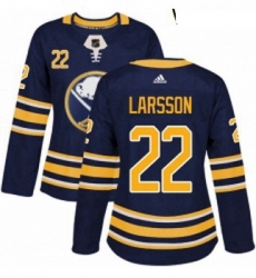 Womens Adidas Buffalo Sabres 22 Johan Larsson Premier Navy Blue Home NHL Jersey Womens Adidas Buffalo Sabres 22 Johan Larsson Premier Navy Blue Home NHL Jersey