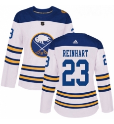 Womens Adidas Buffalo Sabres 23 Sam Reinhart Authentic White 2018 Winter Classic NHL Jersey Womens Adidas Buffalo Sabres 23 Sam Reinhart Authentic White 2018 Winter Classic NHL Jersey