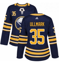 Womens Adidas Buffalo Sabres 35 Linus Ullmark Premier Navy Blue Home NHL Jersey Womens Adidas Buffalo Sabres 35 Linus Ullmark Premier Navy Blue Home NHL Jersey
