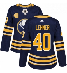 Womens Adidas Buffalo Sabres 40 Robin Lehner Premier Navy Blue Home NHL Jersey Womens Adidas Buffalo Sabres 40 Robin Lehner Premier Navy Blue Home NHL Jersey