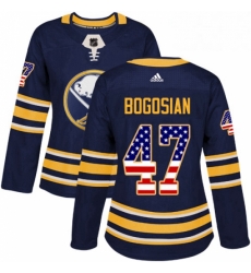 Womens Adidas Buffalo Sabres 47 Zach Bogosian Authentic Navy Blue USA Flag Fashion NHL Jersey Womens Adidas Buffalo Sabres 47 Zach Bogosian Authentic Navy Blue USA Flag Fashion NHL Jersey