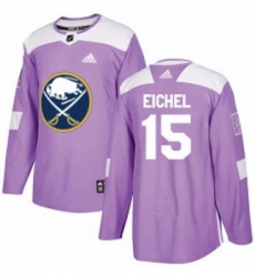 Youth Adidas Buffalo Sabres 15 Jack Eichel Authentic Purple Fights Cancer Practice NHL Jersey Youth Adidas Buffalo Sabres 15 Jack Eichel Authentic Purple Fights Cancer Practice NHL Jersey